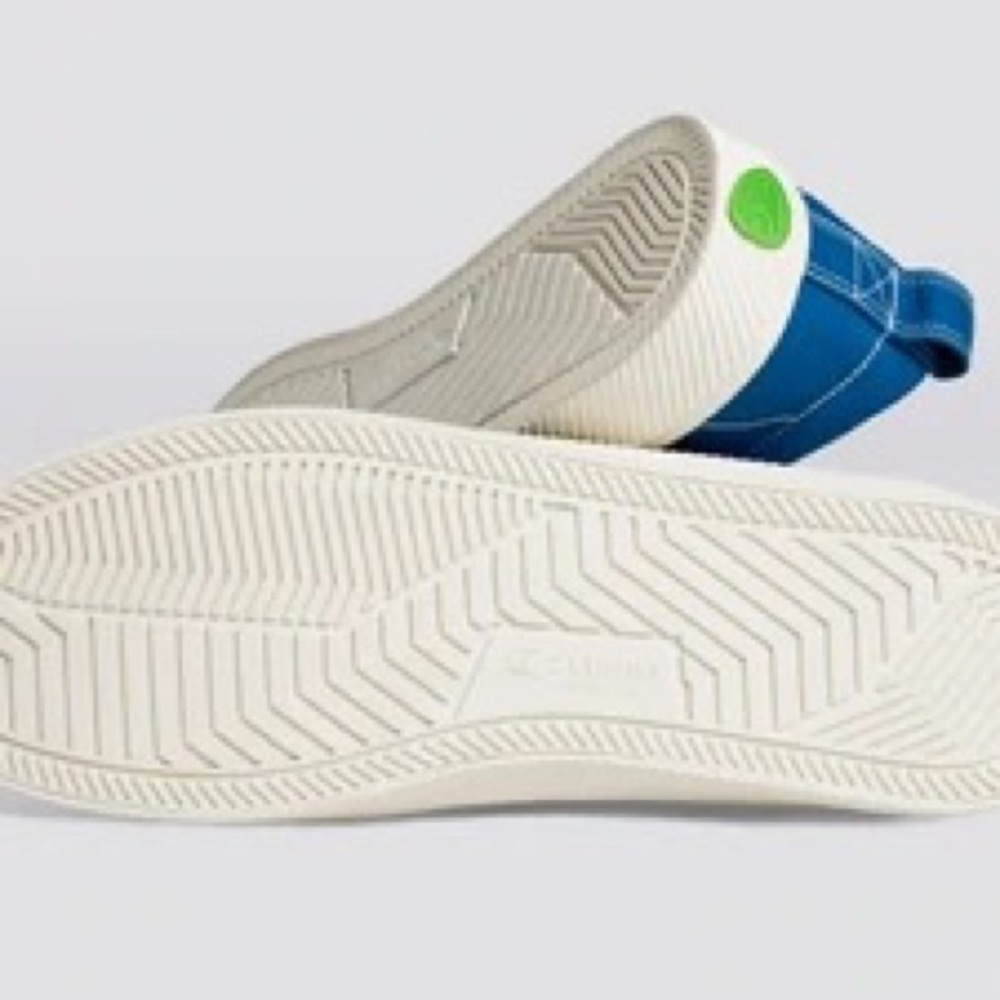 Blue Canvas Sneakers - Picture 2 of 10
